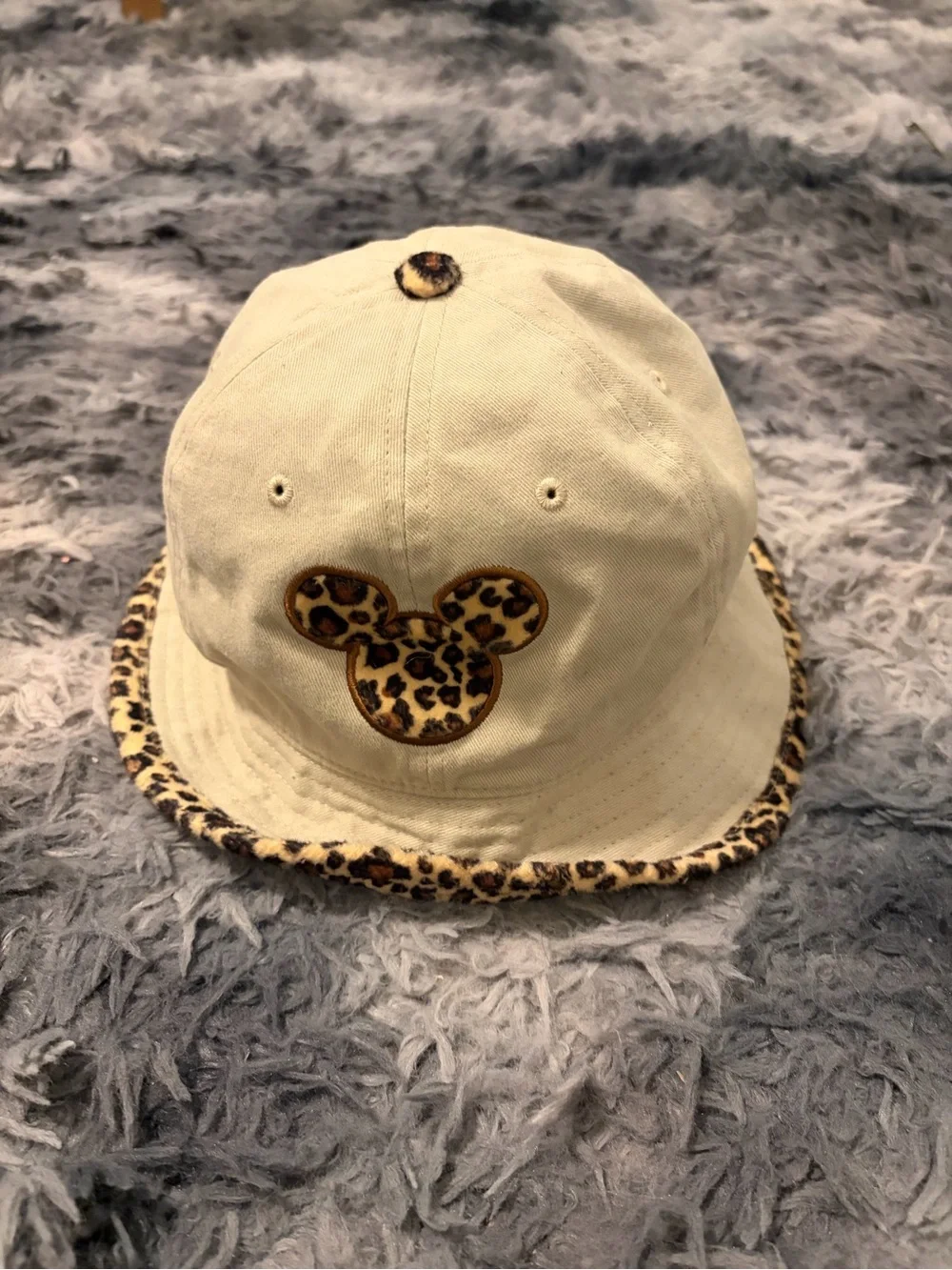 Walt Disney World Mickey Mouse Animal Kingdom Safari Hat Cheetah Print